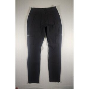 Athleta Headlands Hybrid Cargo II Tights Black Hiking Pants Women Size 6